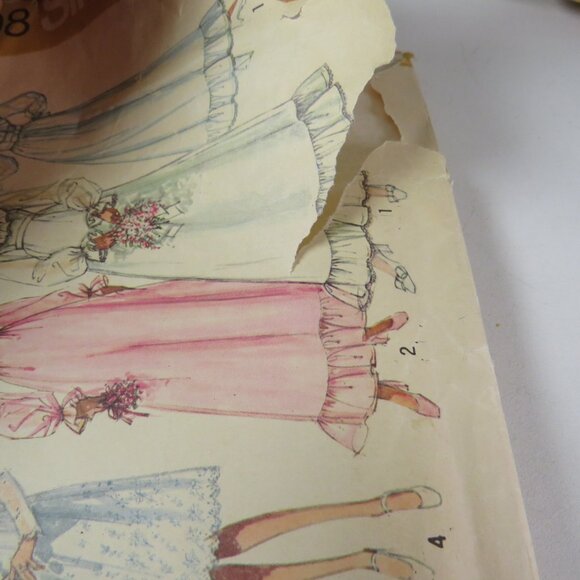 Simplicity 9608 Sewing Pattern Dress, Wedding Dress - Picture 8 of 9